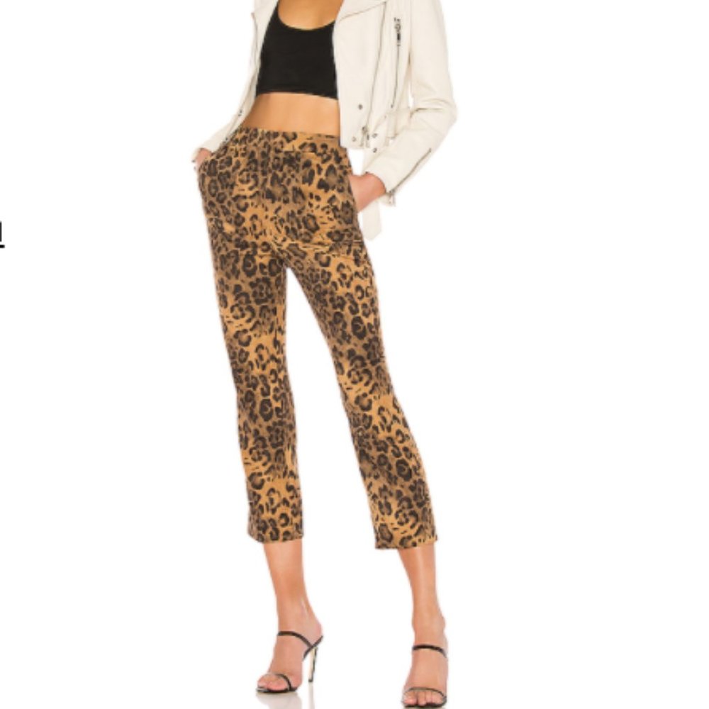 Lovers + Friends Ankle Pants, Leopard Print, NWT